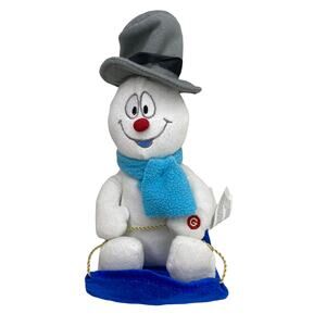 Frosty The Snowman Motorized Plush on Sled TM & Warner Bros & Classic Media